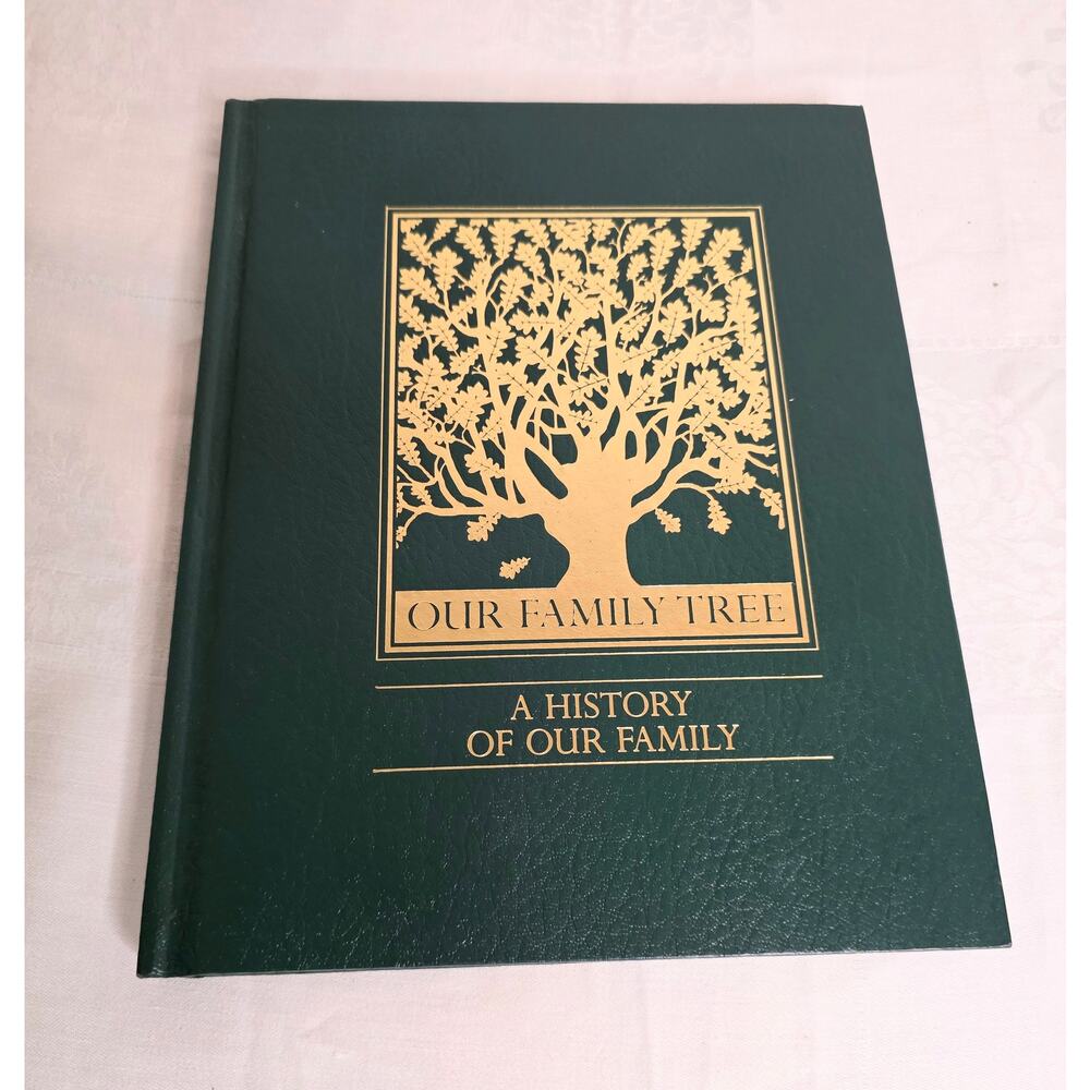Vtg Our Family Tree A History of Our Family Book by Poplar Books 1977 Hardcover